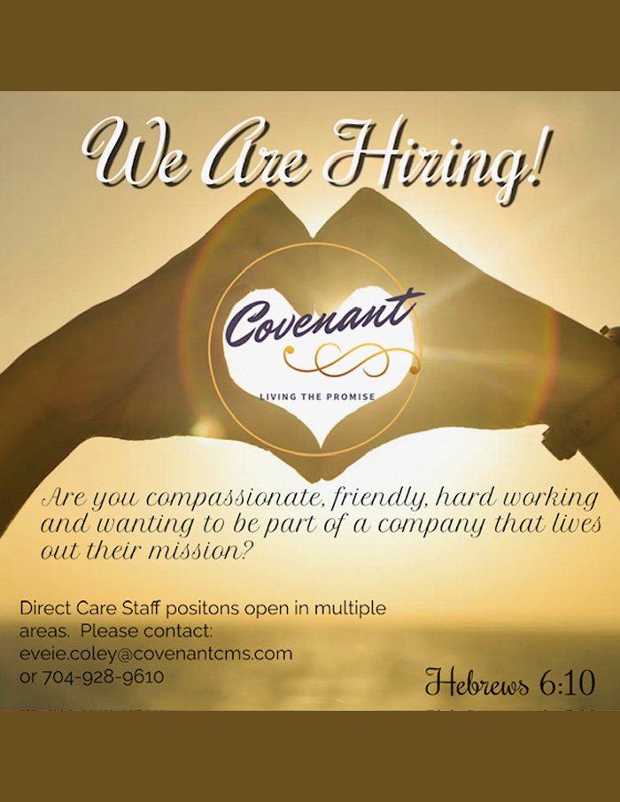 Covenant is Hiring!