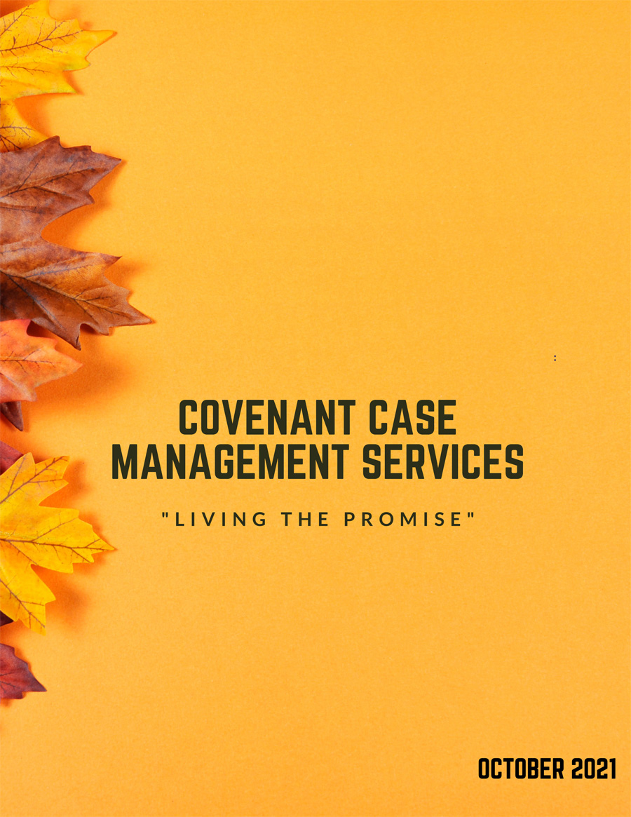October 2021 Newsletter from Covenant Case Management Services