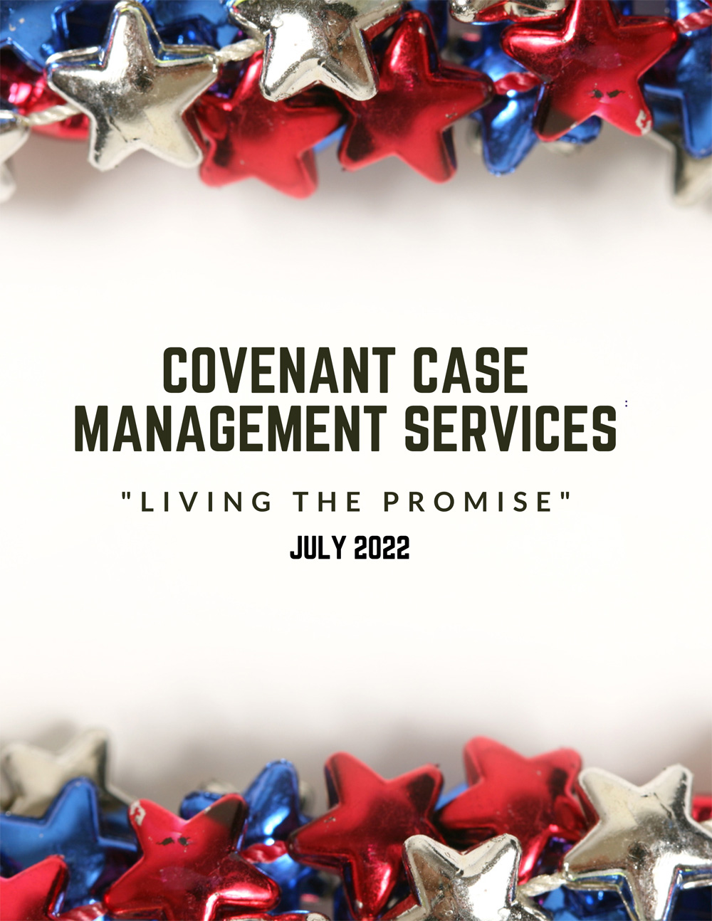 July 2022 Newsletter from Covenant Case Management Services