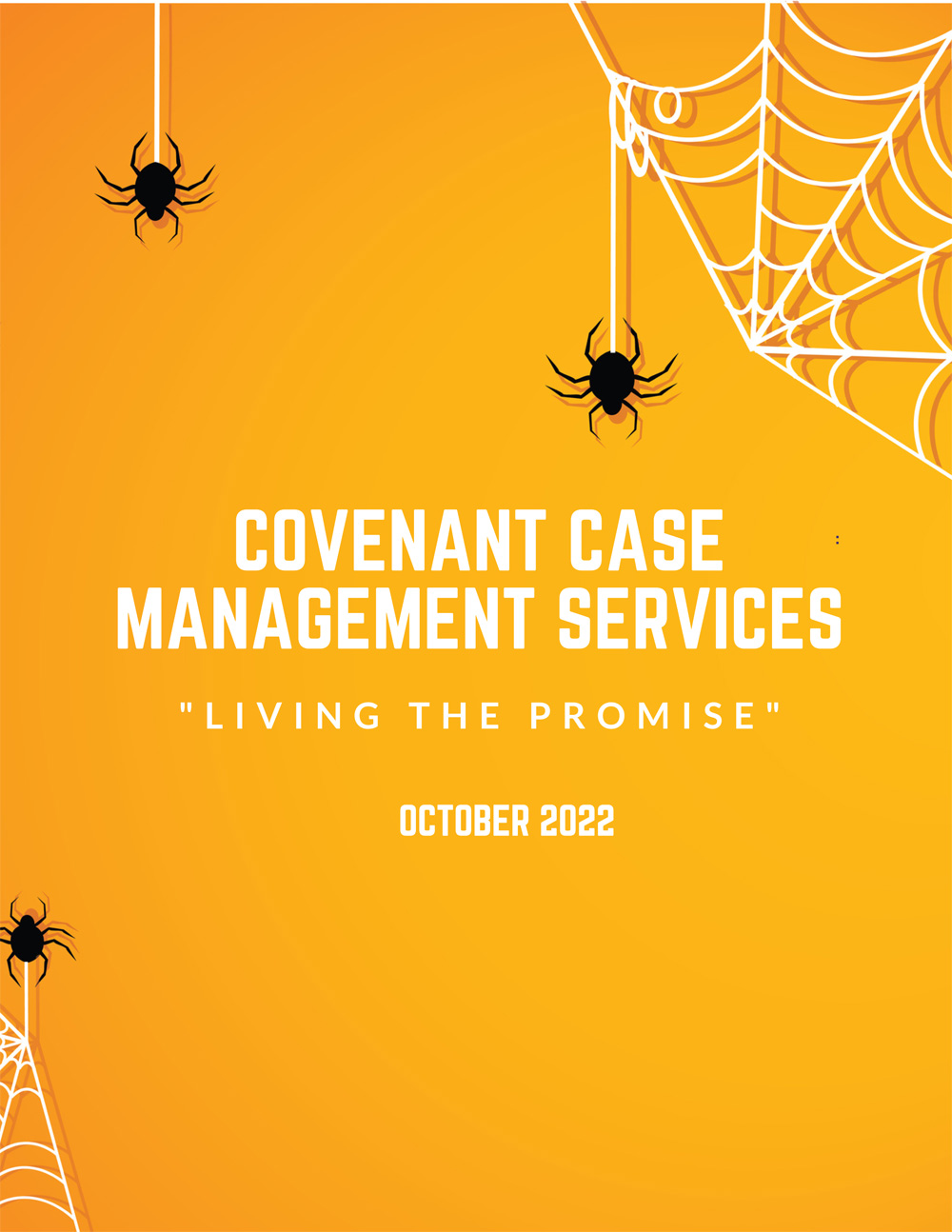October 2022 Newsletter from Covenant Case Management Services
